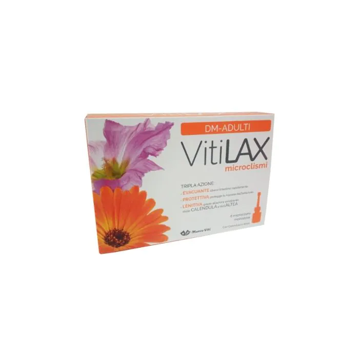 Vitilax microclismi adulti 6x9g Vitilax microclismi adulti 6x9g