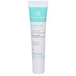 Dermovitamina Acneclin Idrogel – Intensives Anti-Pickel-Gel Für Unreine & Zu Akne Neigende Haut, 40 Ml