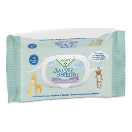 ZYBUX Confezione da 128 salviette profumate per bambini | Salviettine umidificate leggermente profumate, dermatologicamente testate, senza alcool e pH bilanciato | Delicato per pelli morbide