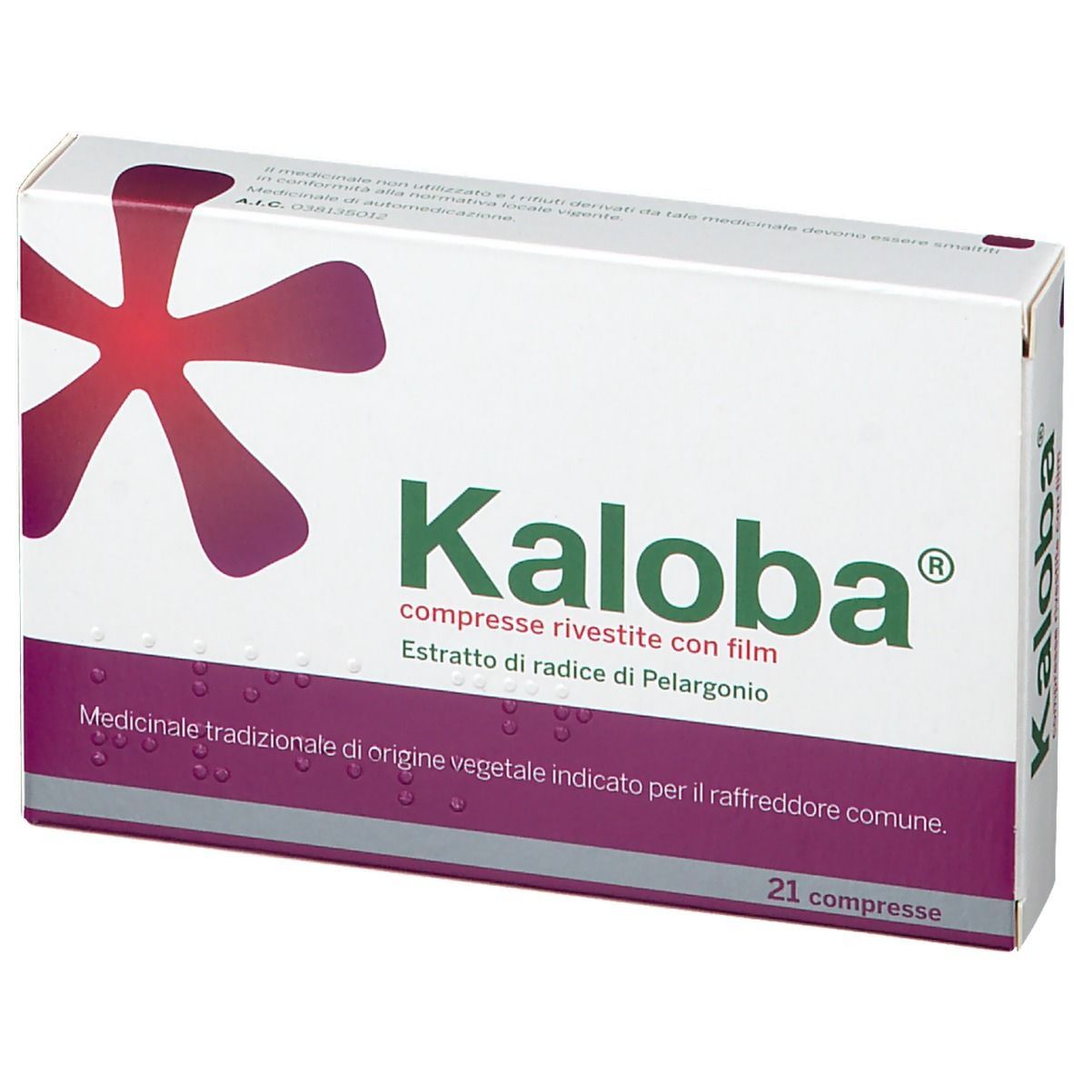 Kaloba Compresse 20 mg Raffreddore e Tosse 21 Compresse