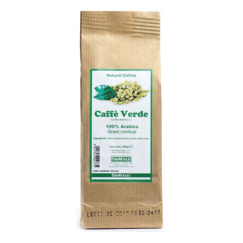 Caffè verde 300 mg semi crudi e non tostati. Vendita online