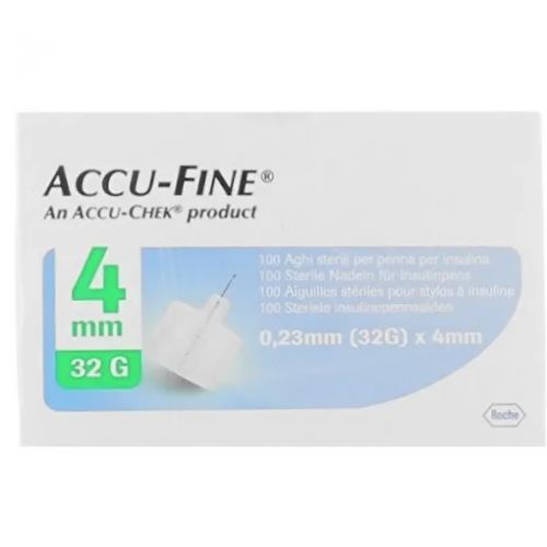 Aghi Accu Fine G32 4mm - Il Punto di Riferimento per le tue Terapie  Insuliniche