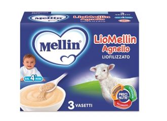 Liomellin liofilizzato agnello 3 vasetti