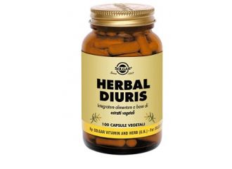 Herbal diuris 100 capsule solgar