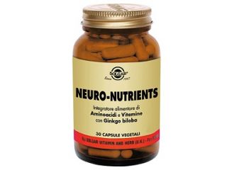 Neuro nutrients 30 capsule vegetali