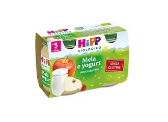 Hipp bio omog mela/yogurt2x125