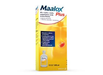 Maalox Plus Sospensione Orale Antiacido Aroma Limone 250 ml