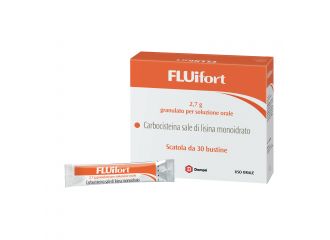 Fluifort 2,7 g granulato per soluzione orale  carbocisteina sale di lisina monoidrato