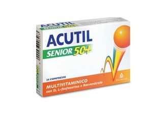 Acutil m/vit.senior 50+ 24 cpr
