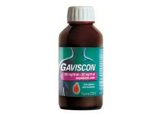 Gaviscon*os 500mg+267mg/10ml