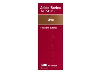 Acido borico almus 3% unguento  acido borico almus 3% soluzione cutanea