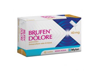 Brufen Dolore 40 mg Granulato Soluzione Orale 12 Bustine