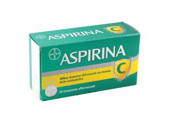 Aspirina 400 mg compresse effervescenti con vitamina c  acido acetilsalicilico + acido ascorbico