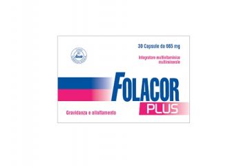 Folacor plus 30 cps 665mg