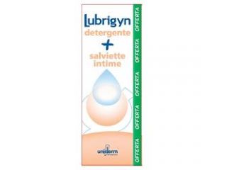 Lubrigyn cofanetto detergente 200ml + salviette intime