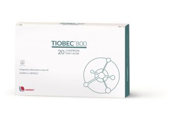 Tiobec 800 20 compresse fast-slow 32g