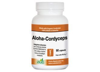 Aloha Cordyceps 90 cps a.v.d. - Energetico Naturale e Supporto alla Resistenza