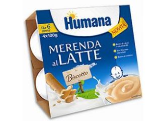 Humana merenda bisc 4x100g
