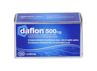 Daflon 500 mg 120 Compresse Rivestite Con Film