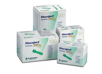 Glucoject lancets plus 33g 50p