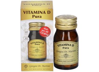 Dr. Giorgini Vitamina D Pura Integratore Ossa e Articolazioni 60 Pastiglie