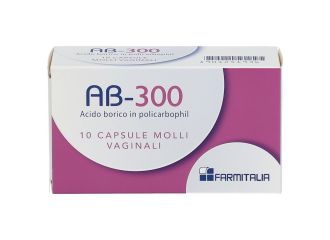 AB 300 Capsule Vaginali 10 Capsule Molli