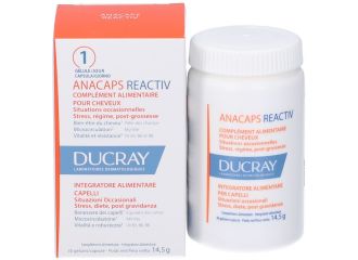 Ducray Anacaps Reactiv Integratore Per Capelli 30 Compresse