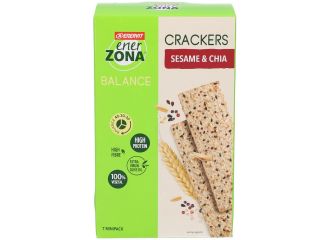 Enerzona Crackers Sesame & Chia da 7 Minipack 175g
