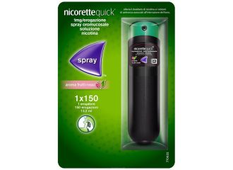 NicoretteQuick Spray per Smettere di Fumare Oromucosale 1 mg Nicotina 1 Flacone