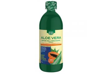 Esi Aloe Vera Difese Succo Papaya Depurativo e Per Difese dell’Organismo 500 ml