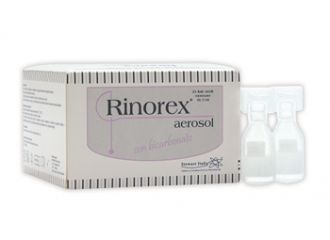 Rinorex aerosol bicarbonato 25 fiale x3ml