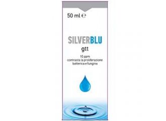 Silver blu gtt 50ml