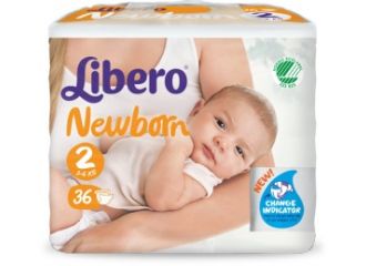 Libero newborn pannolino 2 36 pezzi