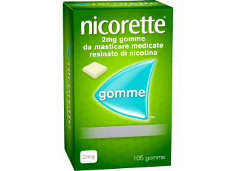 Nicorette 2 mg Gomme Masticabili Per Smettere Di Fumare 105 Pezzi