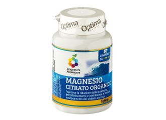 Optima Naturals Colours of Life Magnesio Citrato Integratore Sistema Nervoso 60 Compresse