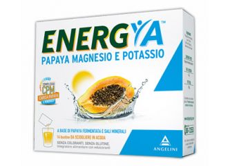 Body spring energya papaya fermentata magnesio potassio 14 bustine