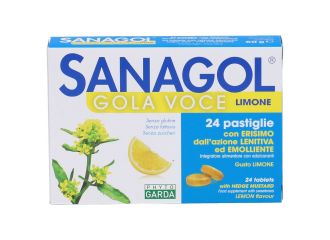 Sanagol Gola Voce Gusto Limone 24 Caramelle