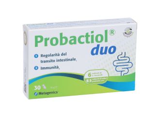 Probactiol Duo Integratore Di Fermenti Lattici 30 Capsule