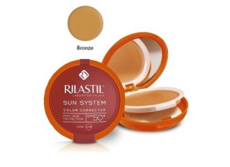 Rilastil sun system spf 50+ color corrector bronzé