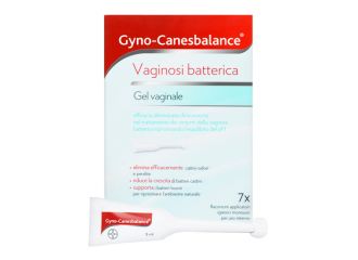 Gyno-canesbalance gel vaginale per vaginosi e vaginiti batteriche  7 flaconi