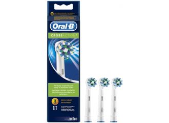 Oral-b crossaction refill testine di ricambio 3 pezzi