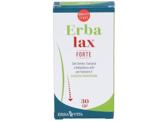 Erba Vita Erbalax Forte Integratore Intestinale 30 Compresse