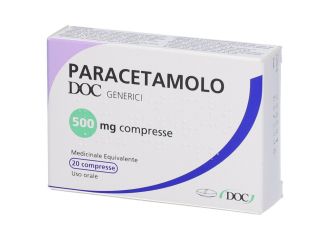 Paracetamolo Doc Generici 20 Compresse 500mg