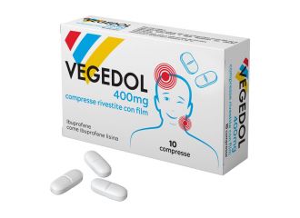 Vegedol Ibuprofene 400mg 10 Compresse Rivestite Film