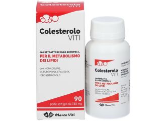 Viti Colesterolo Integratore Per Il Metabolismo Dei Lipidi 90 Perle