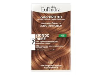 Euphidra Colorpro XD 740 Tintura Extra Delicata Colore Biondo Rame