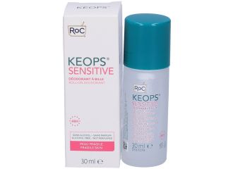 RoC Keops Deodorante Roll-On Sensitive Pelle Fragile 30 ml