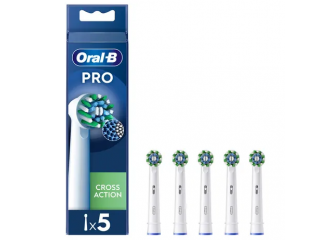 Oral-B Testine Di Ricambio Pro Cross Action 5 Pezzi