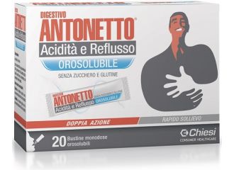 Antonetto digestivo anti/reflusso 20 bustine