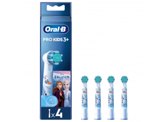 Oral-B Testine Di Ricambio Pro Kids Con Disney Frozen 4 Pezzi
